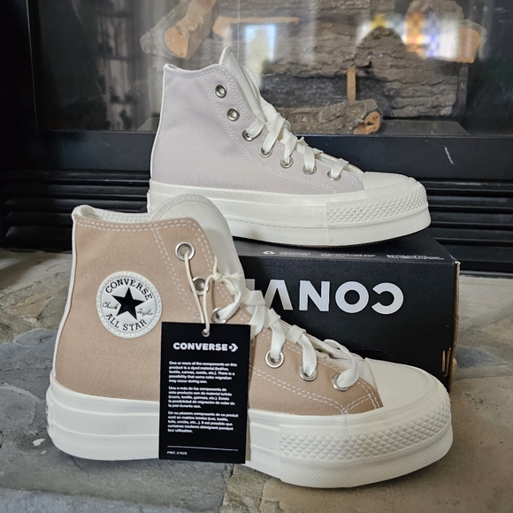 Converse Shoes - New Converse CTAS Lift Hi Tri-Panel Platform Sneaker Size 5.5